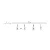 Girlanda MIMOSA LED SET 20m 20x1W E27 Kobi